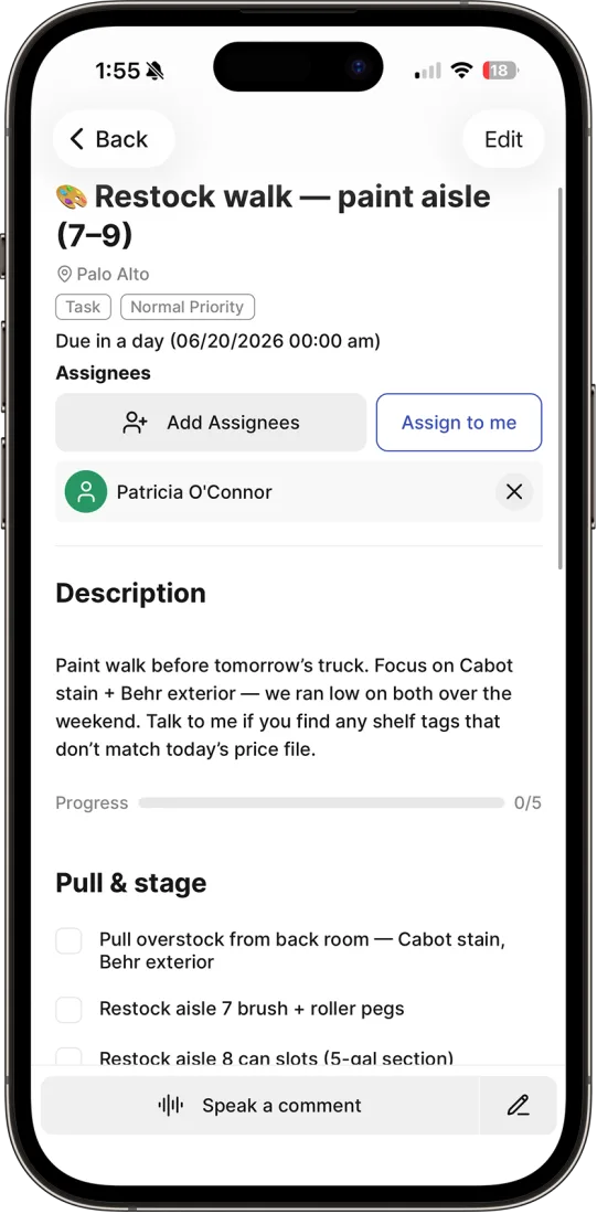 FastQuery on iPhone